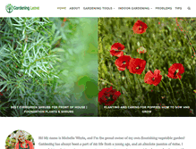 Tablet Screenshot of gardeningleave.org